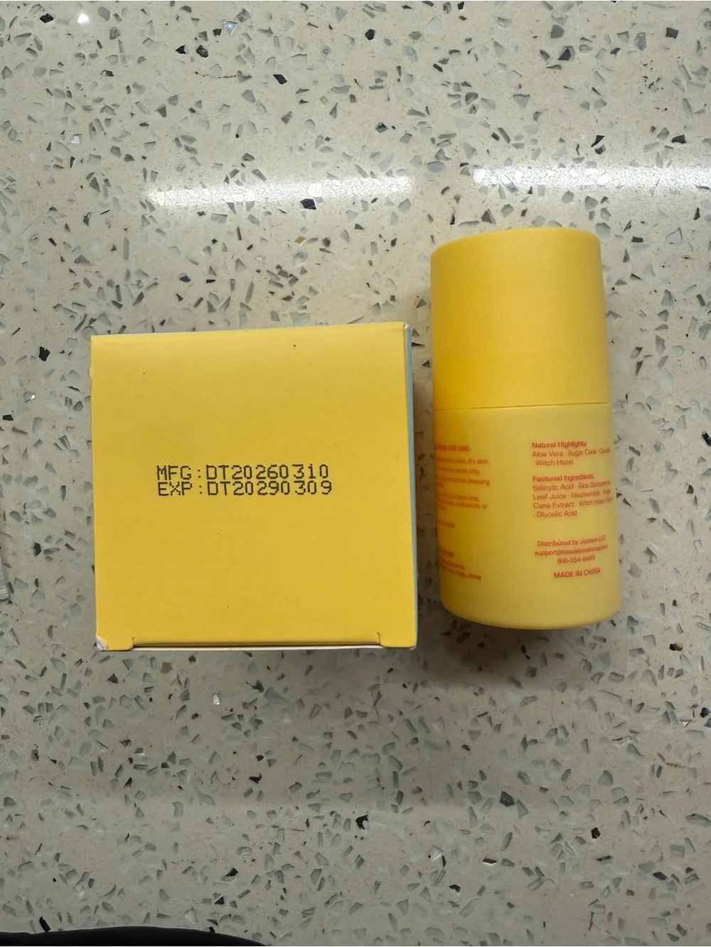 Ingrown Hair Roller Serum – Yellow